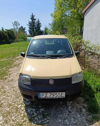 samochody osobowe Fiat Panda cena 6900 przebieg: 125900, rok produkcji 2009 z Stęszew